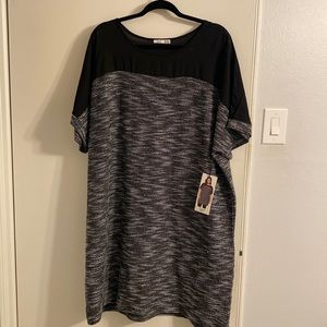 Dex plus size women’s mini dress brand new with tags, 39 inch length. Size 2x